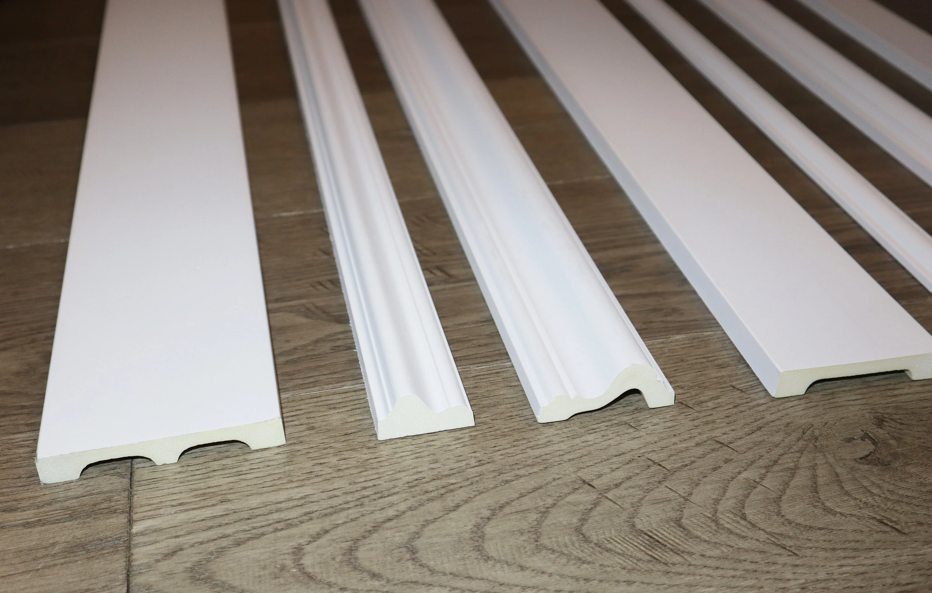 Pre-cut Wall Trim Kit Wall Molding Board And Batten Half Wall Paneling Modern Decor Wall Wainscotting Picture Polyurethane Accent Wall Decor - Image 9
