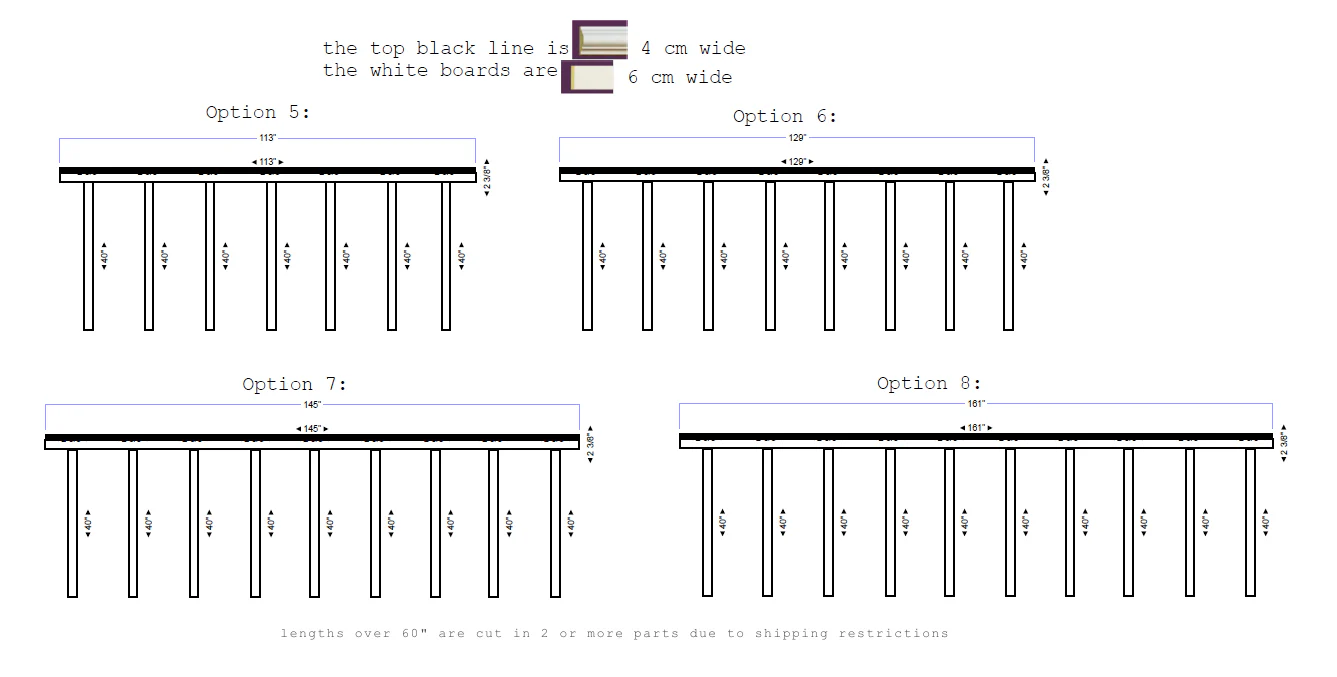 Pre-cut Wall Trim Kit- Wall Molding- Board And Batten- Half Wall Paneling- Wall Wainscoting- Shiplap Wall- Farmhouse Decor - Image 3