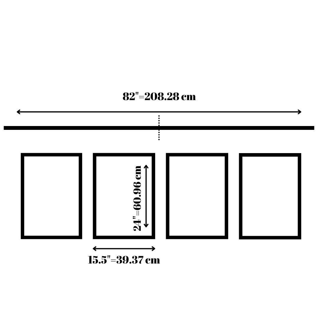 Wall Molding Kit Half Wall Trim - Accent Wall Paneling- Wainscoting- Box Paneling- DIY Wall- Pre-cut and Pre-primed- 4 Panels and Chair Rail - Image 3