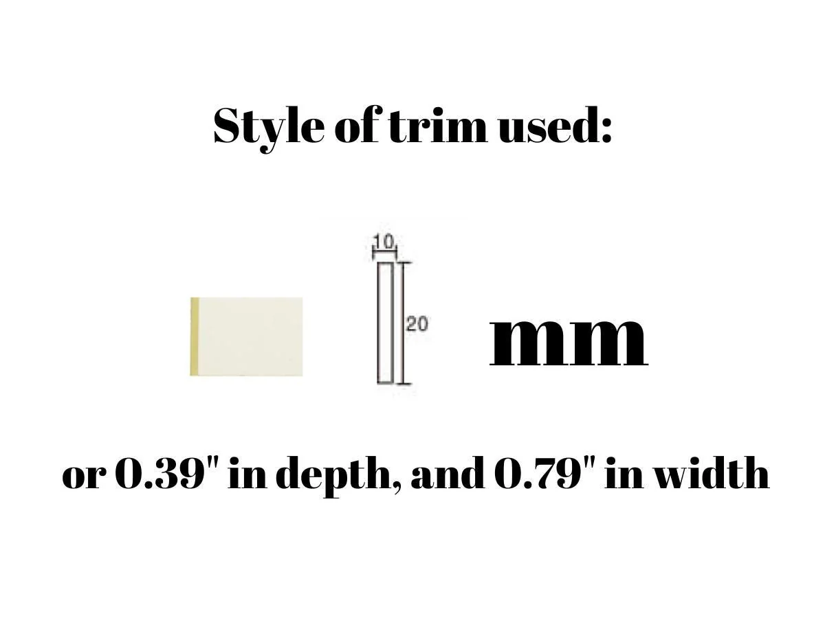 Wall Molding Kit- Paintable Wall Trim Kit- Accent Wall Molding- Pre-Primed Wall Paneling- Modern Wall Decor- Wainscoting Panels- Half Wall - Image 3