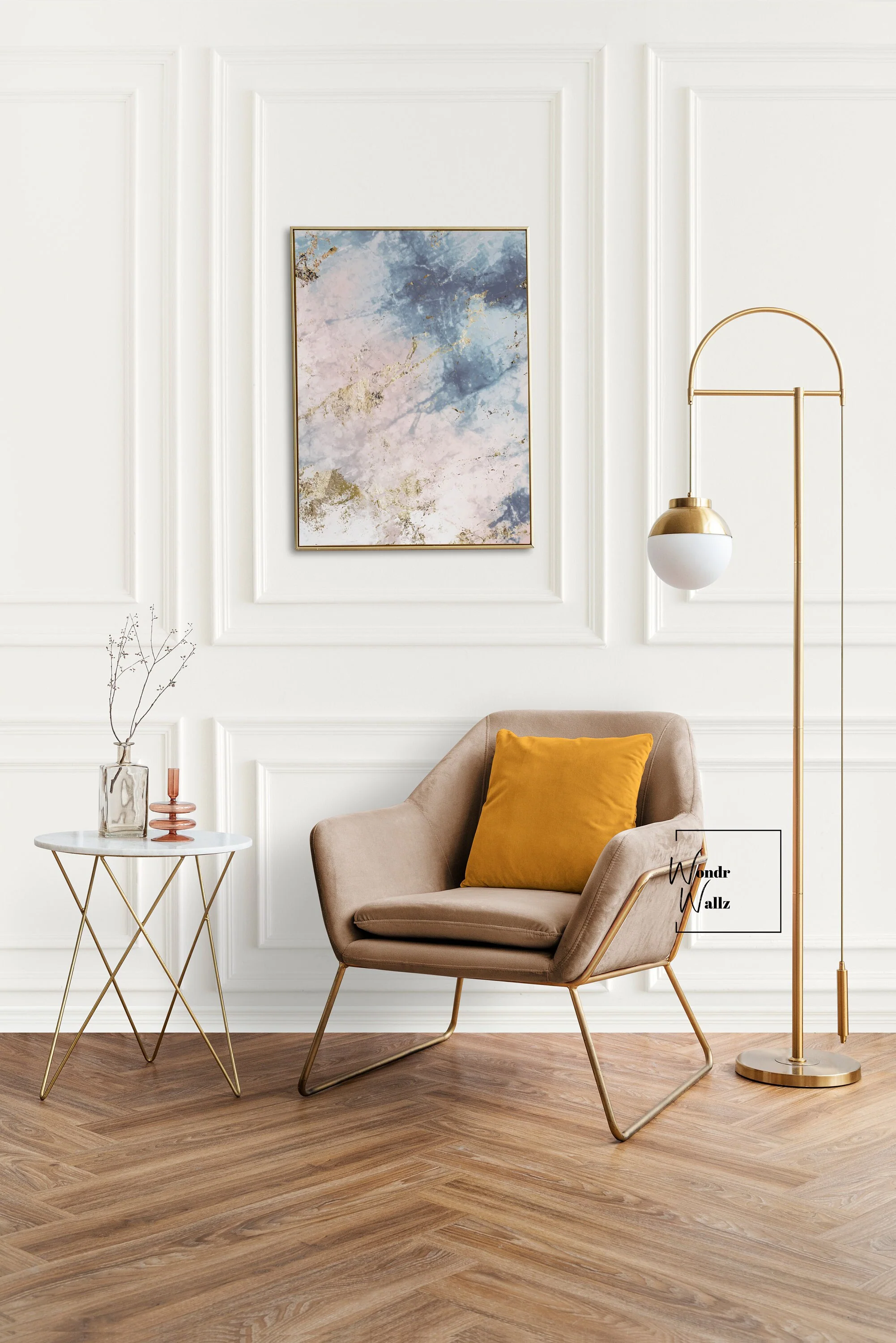 Wall Molding Kit- Pre-Cut Paneling- Wall Trim- Accent Wall Minimalist Decor- Wainscotting- Picture Frame Style Molding-Double Frame 6 Panel - Image 9