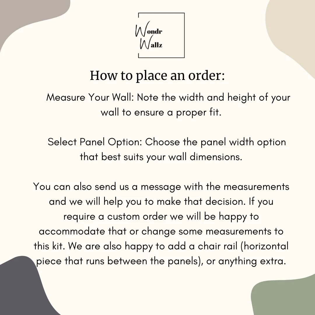Wall Paneling Kit – Accent Wall with Nested Frames - Image 8