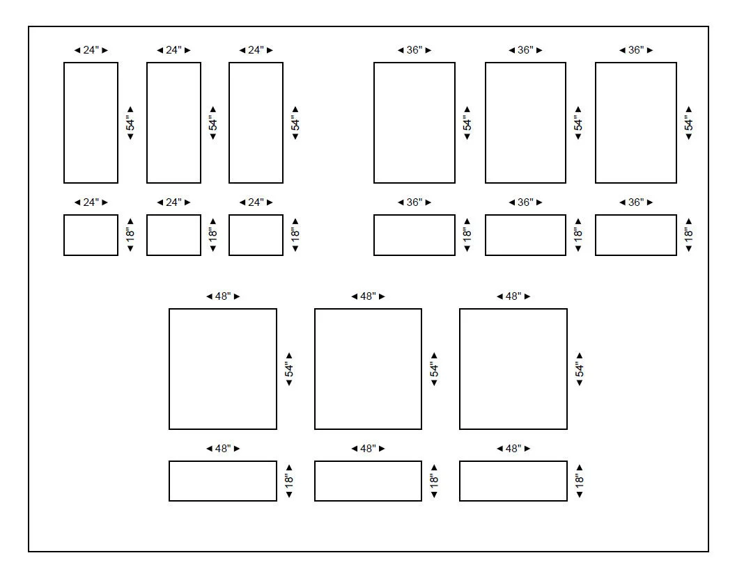 Wall Paneling Kit- Pre-Cut Wall Trim- Accent Wall Minimalist Decor- Wainscotting- Picture Frame Style Polyurethane Molding- 6 Frames - Image 2