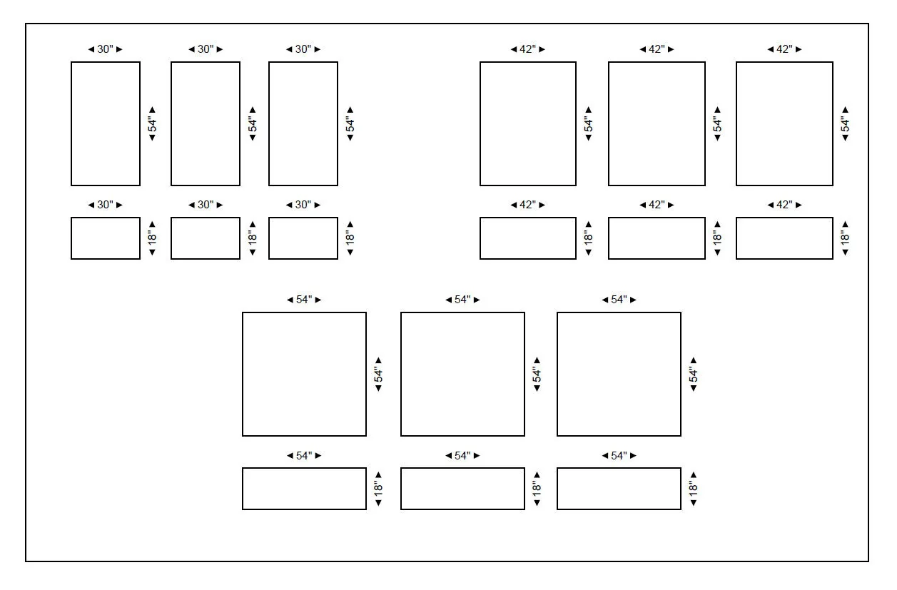 Wall Paneling Kit- Pre-Cut Wall Trim- Accent Wall Minimalist Decor- Wainscotting- Picture Frame Style Polyurethane Molding- 6 Frames - Image 3
