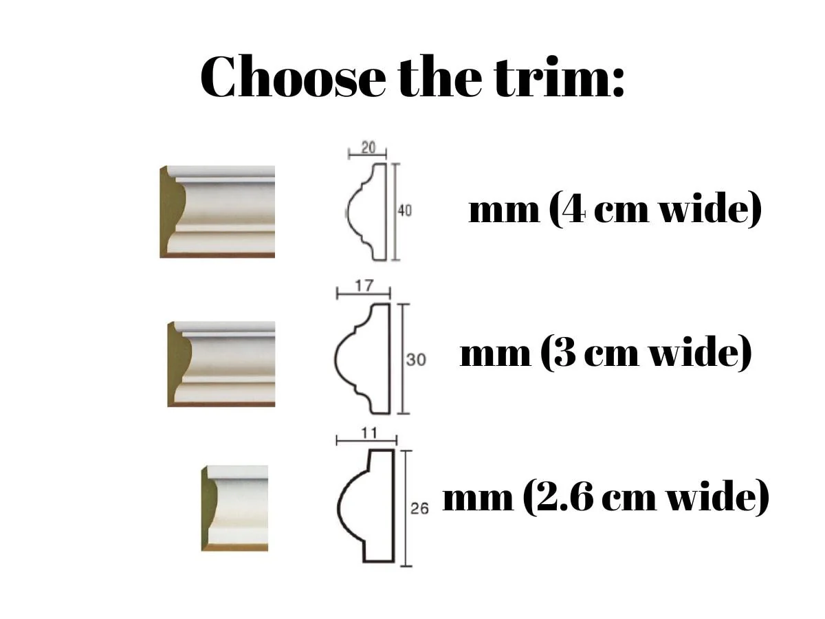 Wall Trim Kit - Wall Moulding- Bedroom Accent Wall- Wainscoting- Double Frame- Wall Paneling- DIY Wall- Home Improvement - Image 8