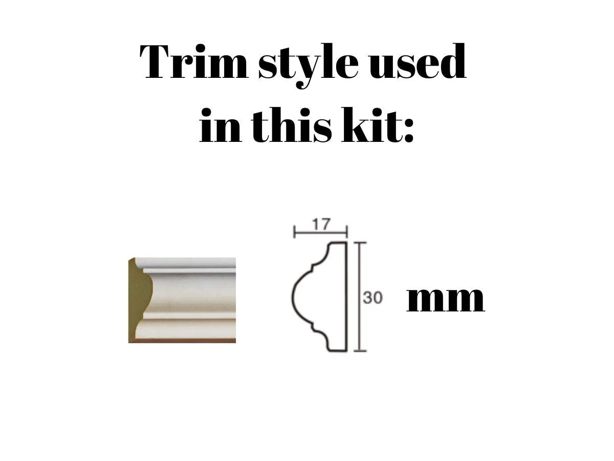 Wall Trim Kit Custom Order for Andy - Image 2