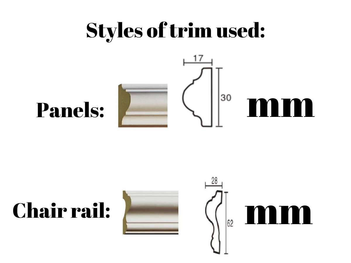 Wall Trim Kit Custom Order for Elliott - Image 2