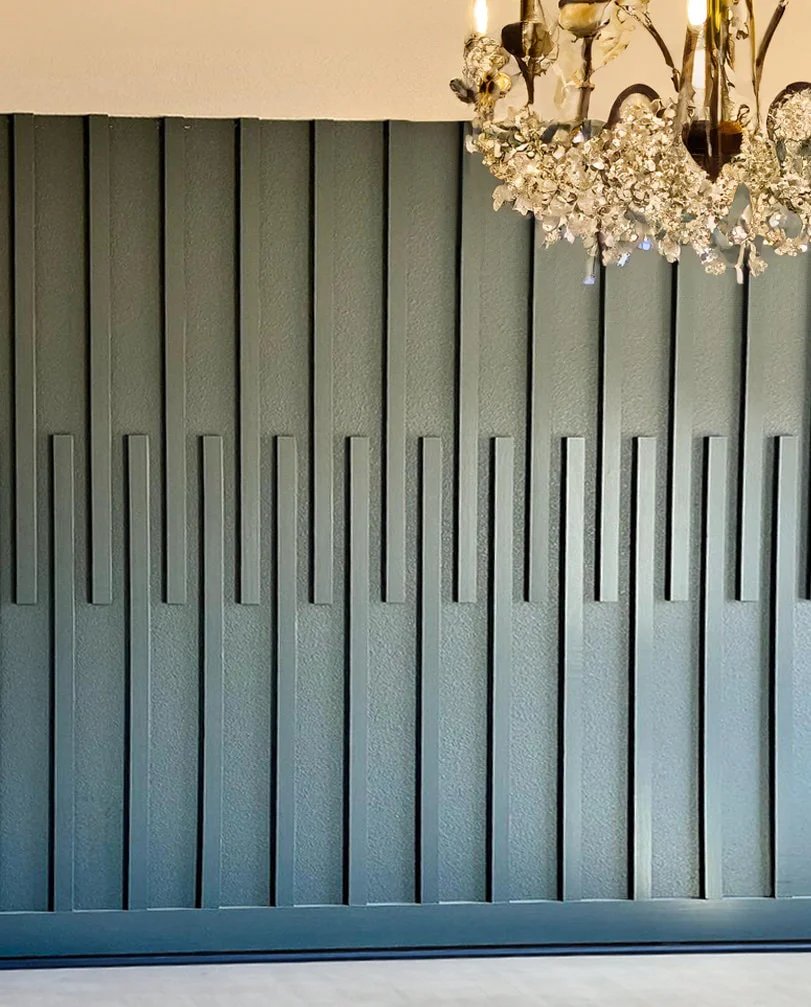 Wall Trim Kit- Vertical Lines Accent Wall- Pre-Primed Wall Paneling- Modern Wall Decor- Wainscotting- Flat Wall Molding- Board and Batten - Image 4