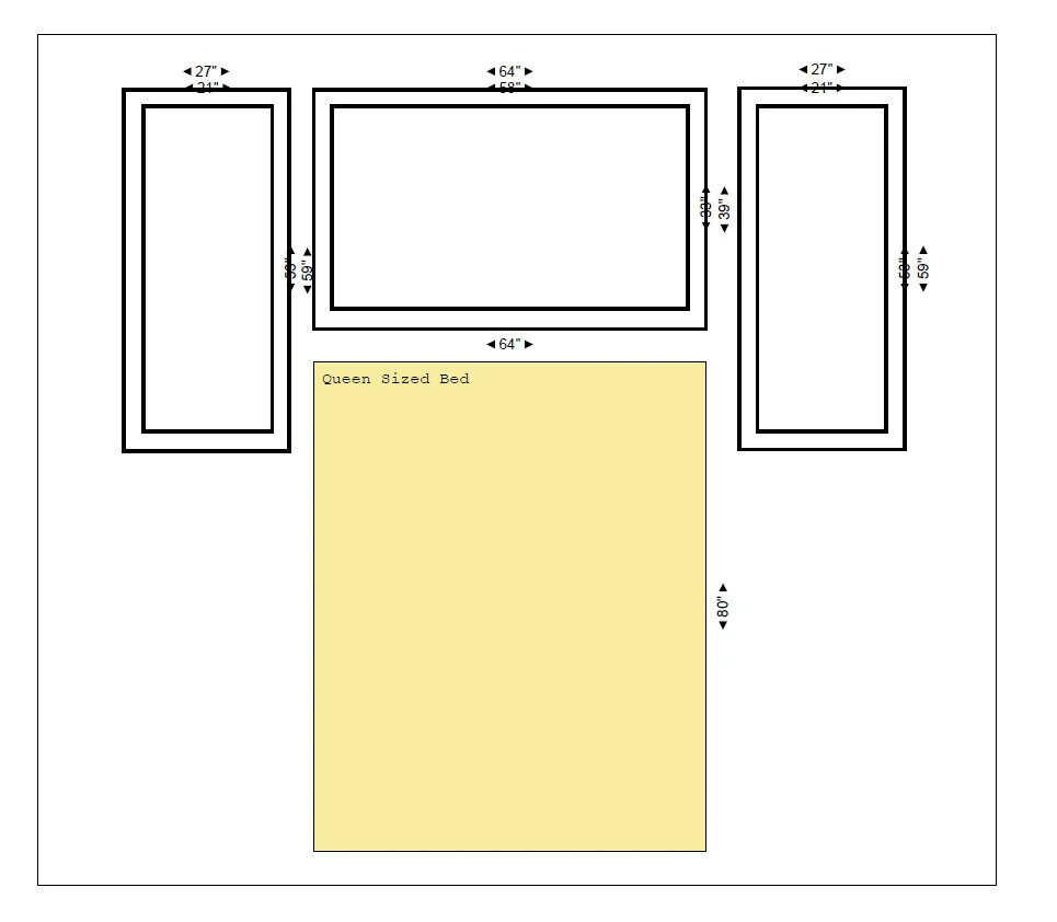Wall Trim Kit - Wall Moulding- Bedroom Accent Wall- Wainscoting- Double Frame- Wall Paneling- DIY Wall- Home Improvement - Image 6
